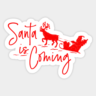Santa is Coming Xmas 2020 Vol2 Sticker